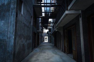 Bangkok şehir şekilde sokak