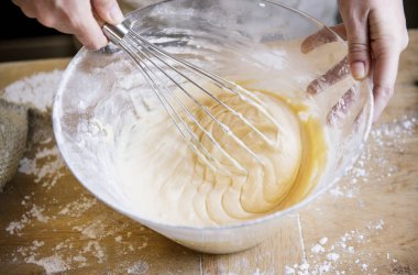 Kek hamuru gıda fotoğrafçılığı receipe fikir