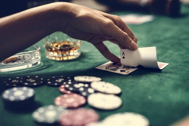 kartı fişleri ile casino masada kontrol el 