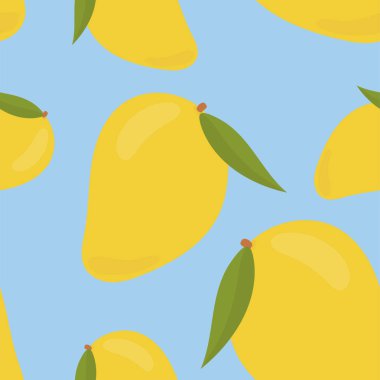 Renkli el çekilmiş mango desen