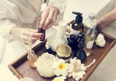 Spa ürünleri ve yağlar