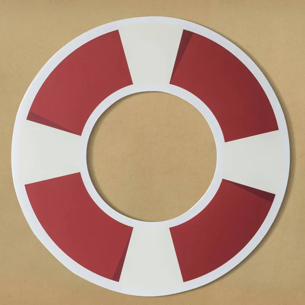 Піктограма Рятувального Рятувальника Ring Buoy — стокове фото