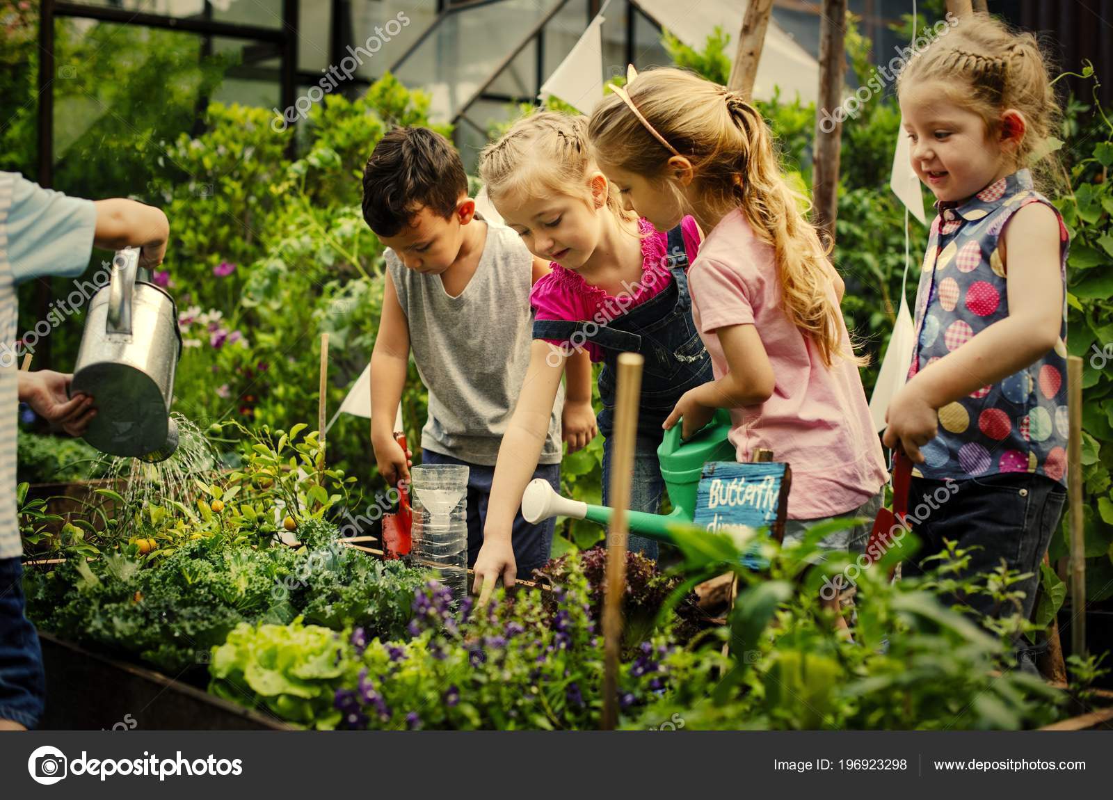 Kids Learning How Farm Garden Stock Photo by ©Rawpixel 196923298