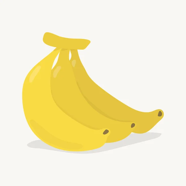 Handgezeichnete Bunte Bananen Illustration — Stockfoto