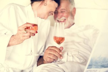 Üst düzey çift yatakta kızartma