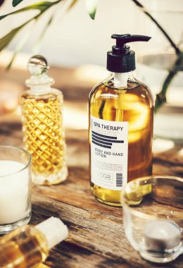 Spa salonu tedavisi ve yağlar