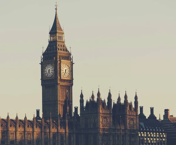 Landmark Van Big Ben Van Londen — Stockfoto