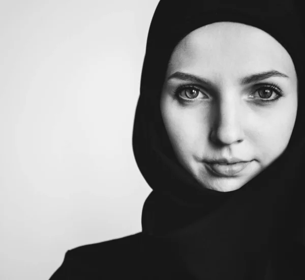Egy Fiatal Muszlim Portréja — Stock Fotó