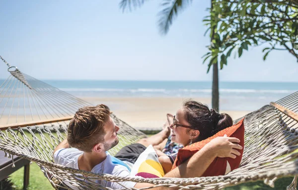 Casal Férias — Fotografia de Stock