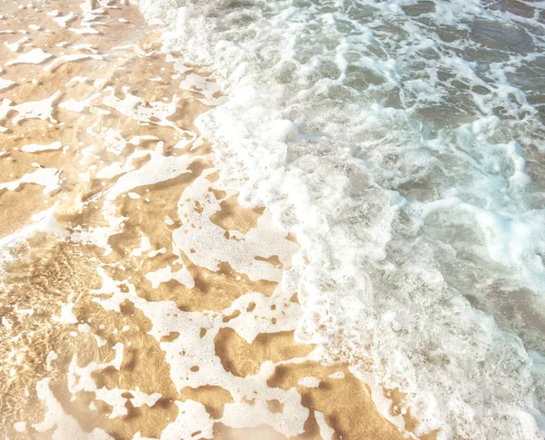 Zee Water Golven Achtergrond Uitgeschakeld — Stockfoto
