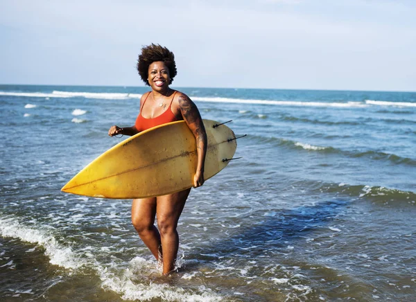 Surfer Nice Beach — Stock Photo, Image