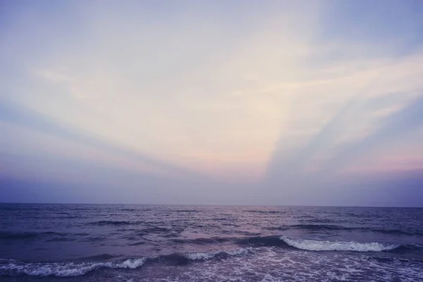 Eine Szenerie Von Sonnenaufgang Strand — Stockfoto