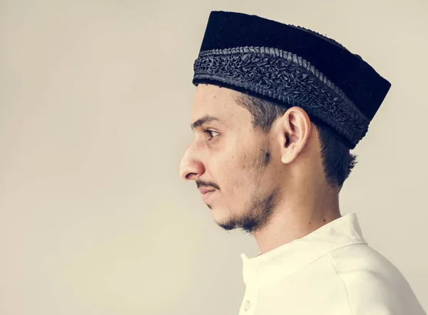 Portrait Muslim Man — Stock Photo, Image