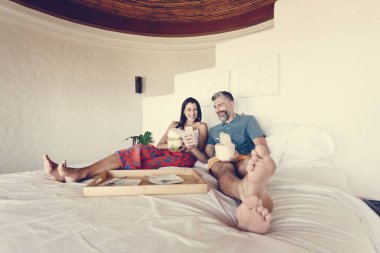 Çift yatağa rahatlatıcı