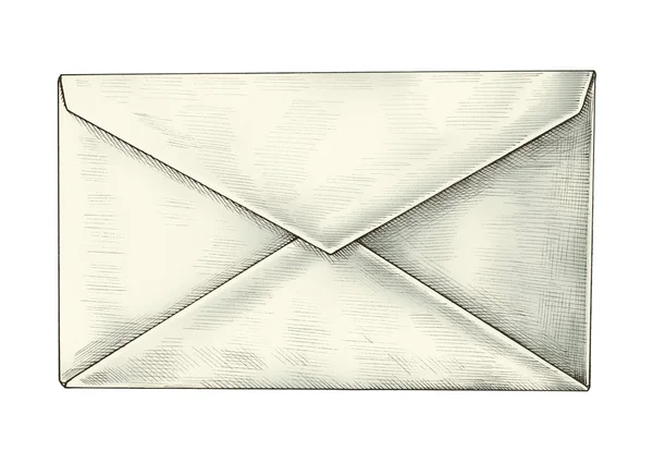 Ilustração Letra Branca Desenhada Mão — Fotografia de Stock