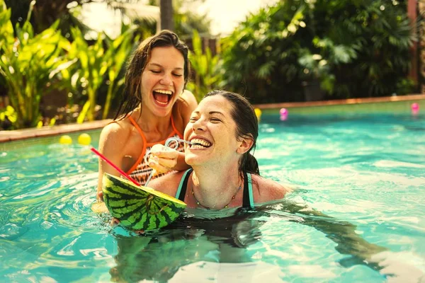 Mother Daughter Having Fun — Stock Photo, Image