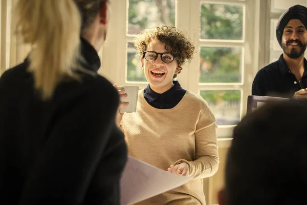 Gelegenheitsunternehmer Einem Meeting — Stockfoto