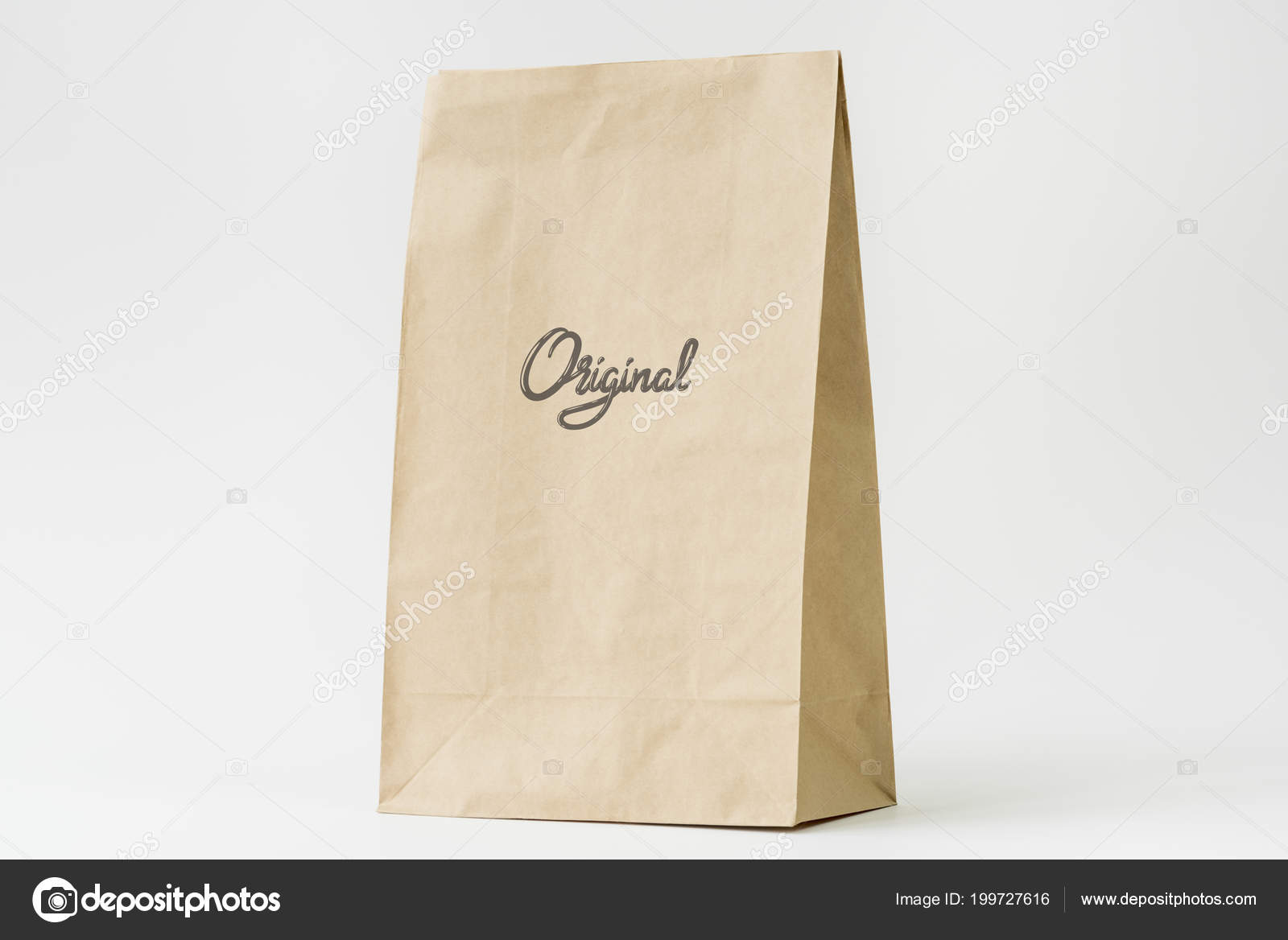 Download Natural Paper Bag Branding Mockup Stock Photo C Rawpixel 199727616 PSD Mockup Templates