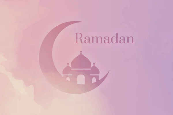 Symbol Des Islamischen Feiertags Ramadan — Stockfoto