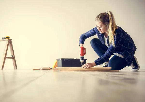 People Renovating House Concept — Stock Photo, Image