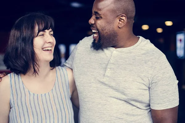 Happy Couple Out Date — Stock Photo, Image