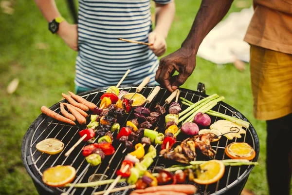 Barbecue Dinner Summer Party — Stock Photo, Image