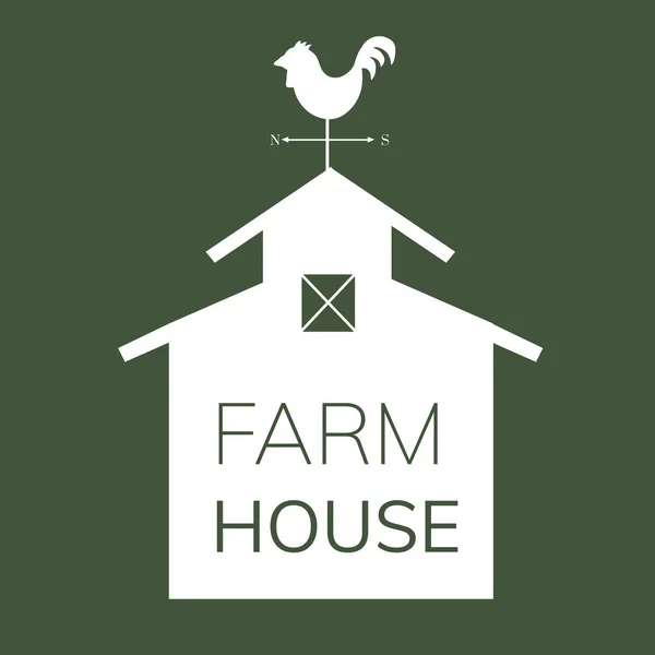 Farm house farming logo illustration