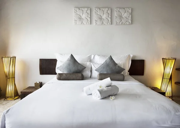 Quarto Hotel Resort Luxo — Fotografia de Stock