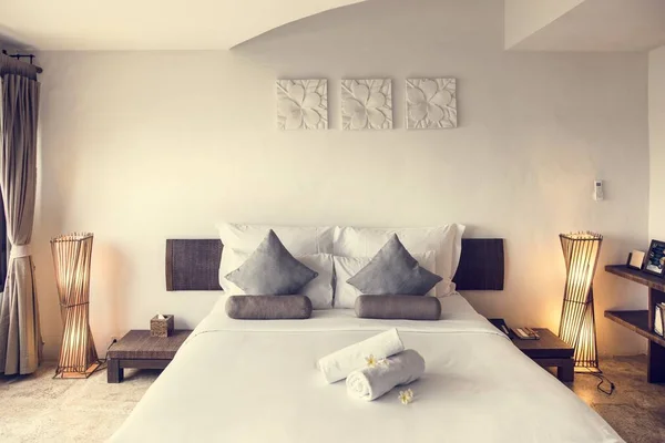 Quarto Hotel Resort Luxo — Fotografia de Stock