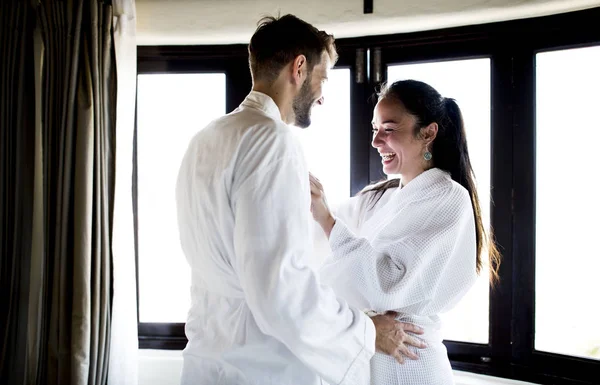 Casal Férias — Fotografia de Stock