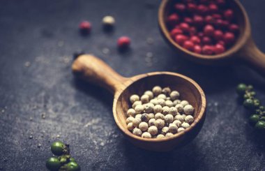 Asya baharat malzemeler pişirme portre