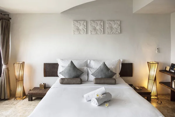 Hotelzimmer Einem Luxus Resort — Stockfoto