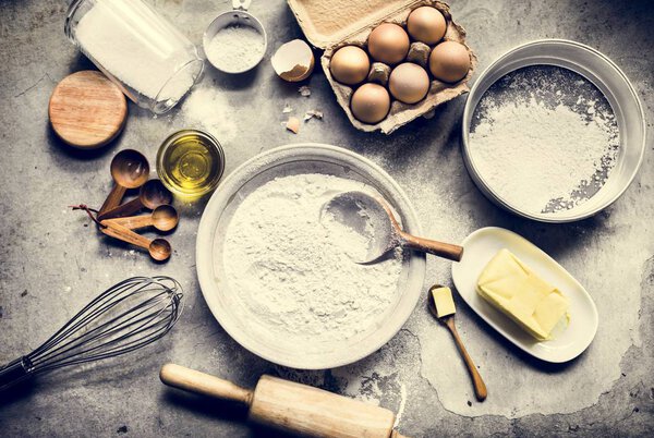 закрыть хлебобулочные ингредиенты
