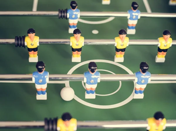 フーズボールのテーブル サッカー ゲーム レクリエーション レジャー — ストック写真