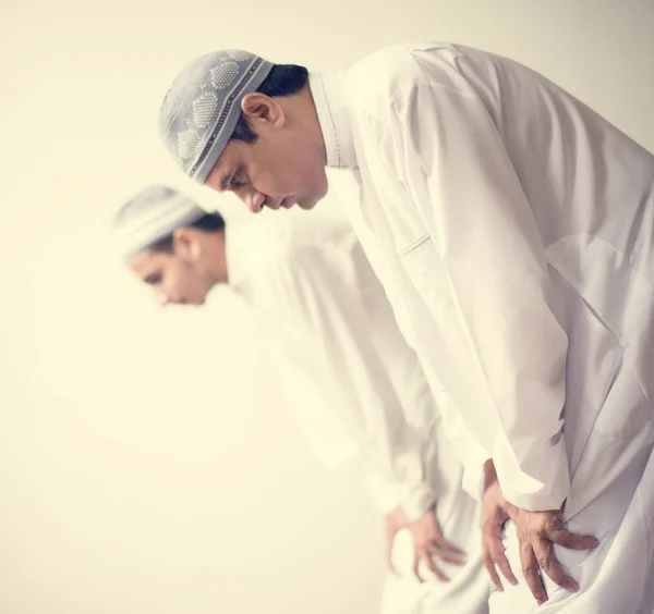 Doa Muslim Dalam Postur Ruku — Stok Foto