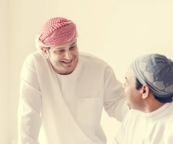 Teman Teman Muslim Saling Menyapa — Stok Foto