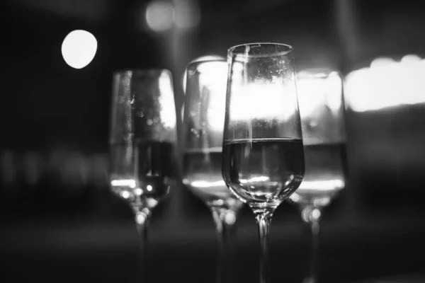Κοντινό Πλάνο Του Κόμματος Champange Ποτά — Φωτογραφία Αρχείου