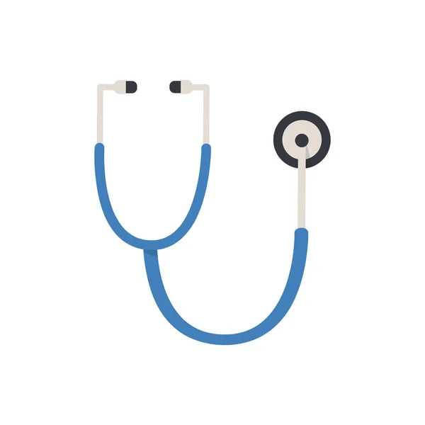 Blue Stethoscope Isolated Graphic Illustration — Stock Photo, Image