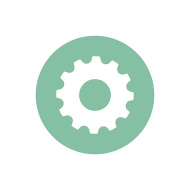 Yeşil kare grafik illüstrasyon karikatür