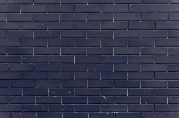 Черная Кирпичная Стена — стоковое фото