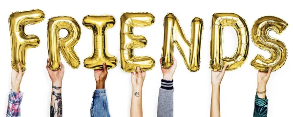 Balonlar word gösterilen eller