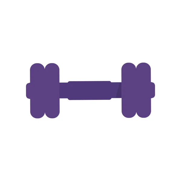 Purple Barbell Icon Graphic Illustration — Stock Photo, Image