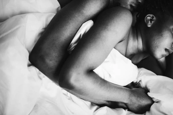 Couple Sleeping Soundly Together — Stock Photo, Image