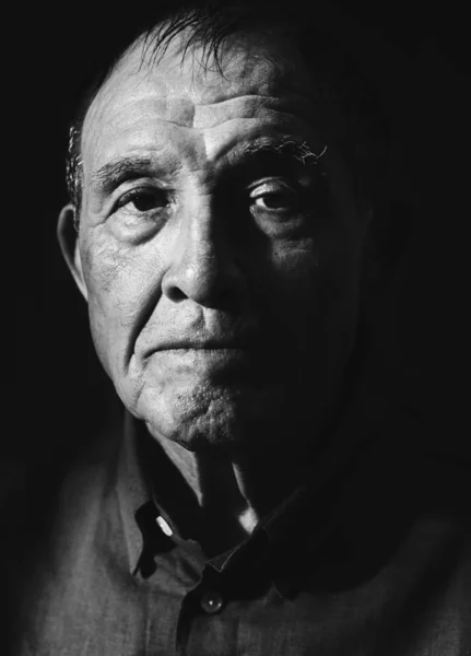 Портрет Пожилого Человека — стоковое фото