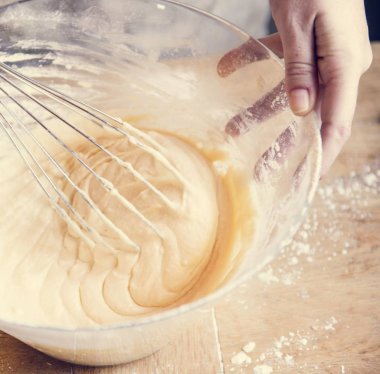 Kek hamuru gıda fotoğrafçılığı receipe fikir