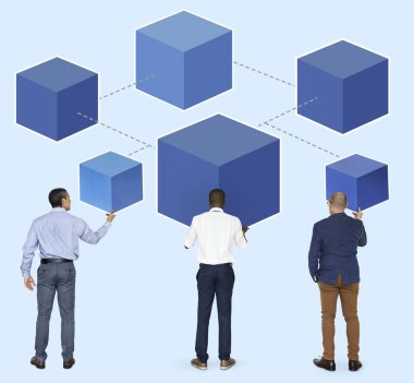 Blockchain konsepti ile farklı kişi