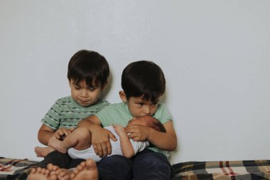 Kardeşlik sevgi yaşam tarzı portresi