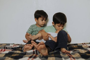 Kardeşlik sevgi yaşam tarzı portresi