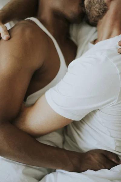 Passionate Gay Couple Making Out — Stock Photo, Image