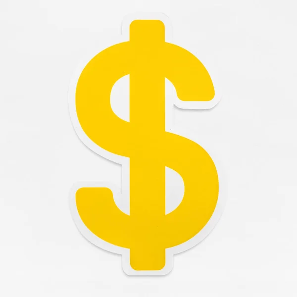 Dollar Sign Icon Concept — Stock Photo, Image